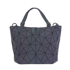 Diamond Tote Geometry Quilted Shoulder Bags